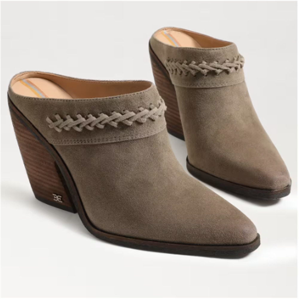 SAM EDELMAN Alison Mule in Desert Olive // 7 - Picture 3 of 10